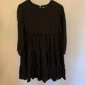 NWOT Black Zara Loose Dress